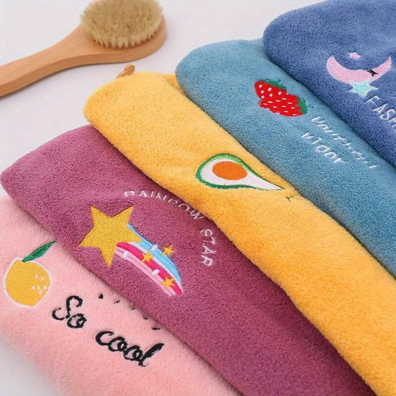 Soft & Durable Microfiber Shower Cap & Towel - Quick Drying Hair Cap for Women